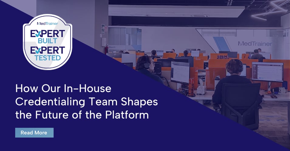 How Our In-House Credentialing Team Shapes the Future of the Platform